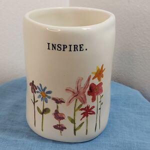 Rae Dunn by Magenta Artisan Collection 'Inspire' Wildflowers Pencil/Brush Holder